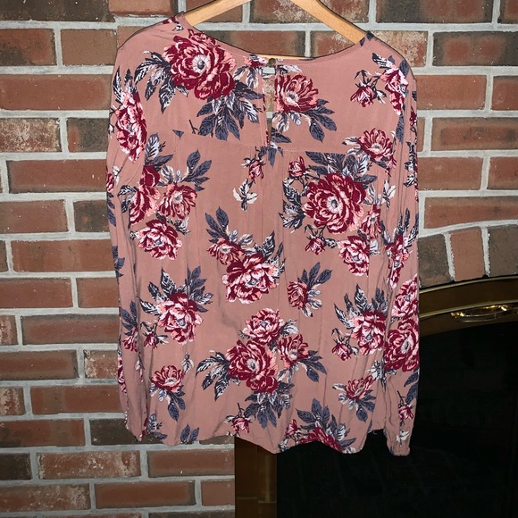 Floral Charlotte ruse top - Picture 2 of 3
